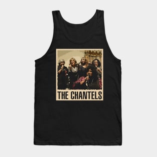 Vintage Reverie Chantel Band T-Shirts, Immerse Yourself in the Soulful Echoes of Classic Harmony Tank Top